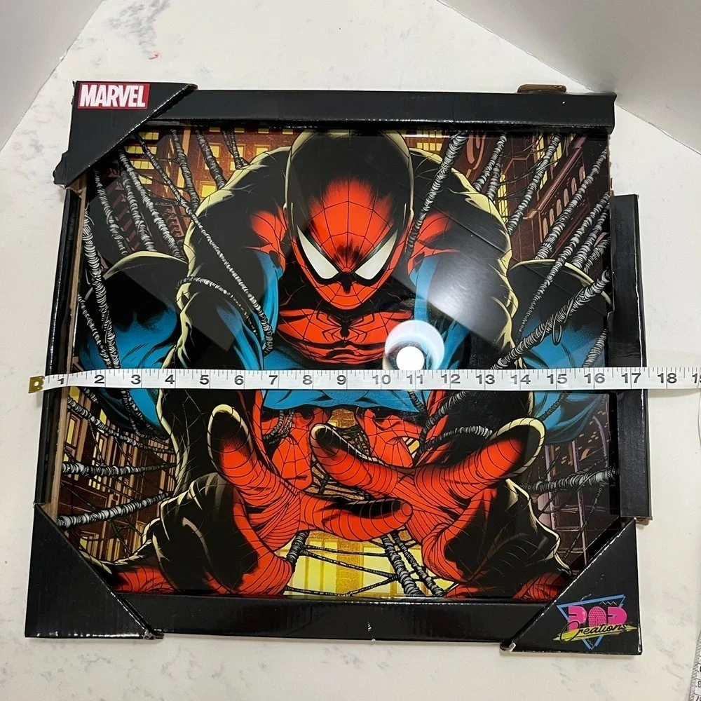 Marvel Spider-Man Action Wall Art - Red, Blue, Black